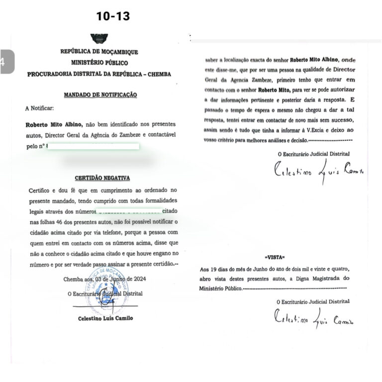 Apontado como mandante, Roberto Mito “escapa” à acusação no caso de exploração ilegal de madeira